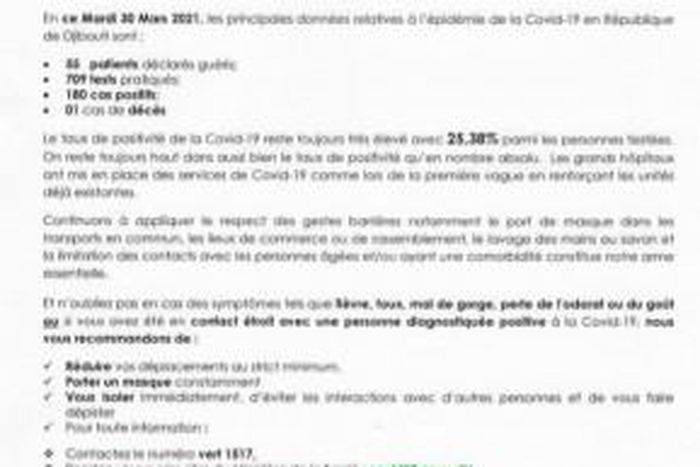 Ministere de la Santé de Djibouti