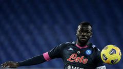 Napoli's Senegalese defender Kalidou Koulibaly is isolating with coronavirus.