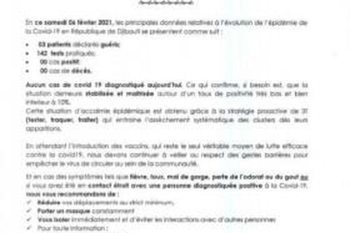 Ministere de la Santé de Djibouti