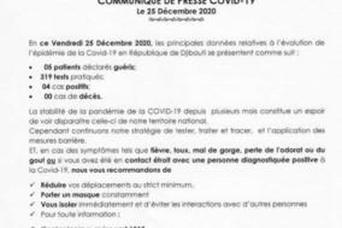 Ministere de la Santé de Djibouti