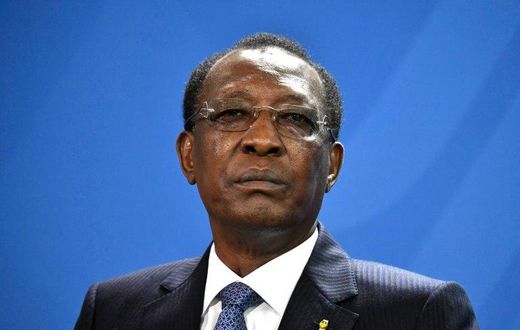 The arrests came during an attempt by the opposition to defy a ban by President Idriss Deby's (pictured) government on a demonstration organised as public anger soared over the nation's growing economic crisis