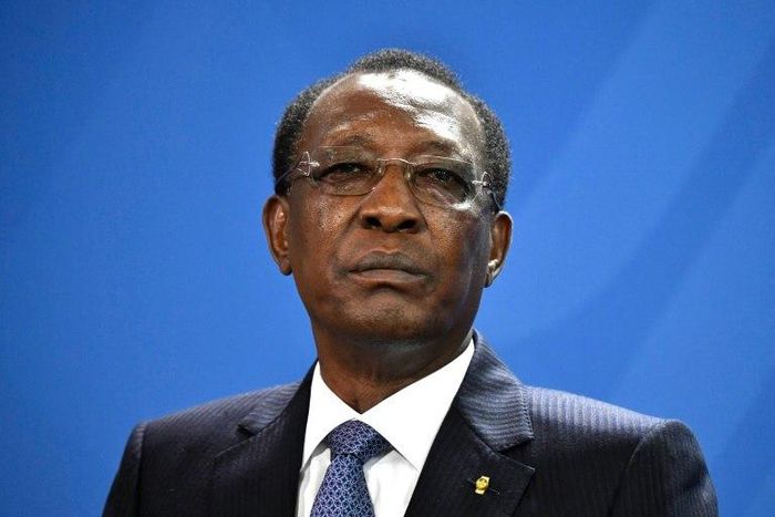 The arrests came during an attempt by the opposition to defy a ban by President Idriss Deby's (pictured) government on a demonstration organised as public anger soared over the nation's growing economic crisis