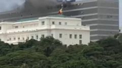 Incendie au Building administratif