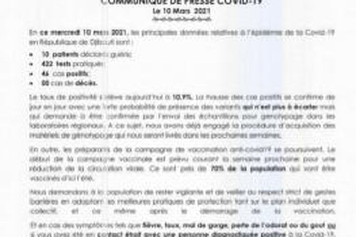 Ministere de la Santé de Djibouti