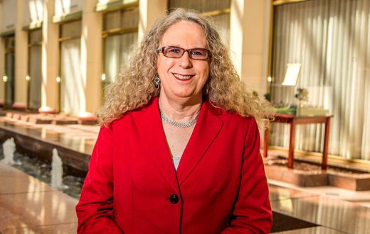 Biden on Tuesday tapped Dr. Rachel Levine, seen here in 2015, for a key 
health role in a historic pick of a transgender person.