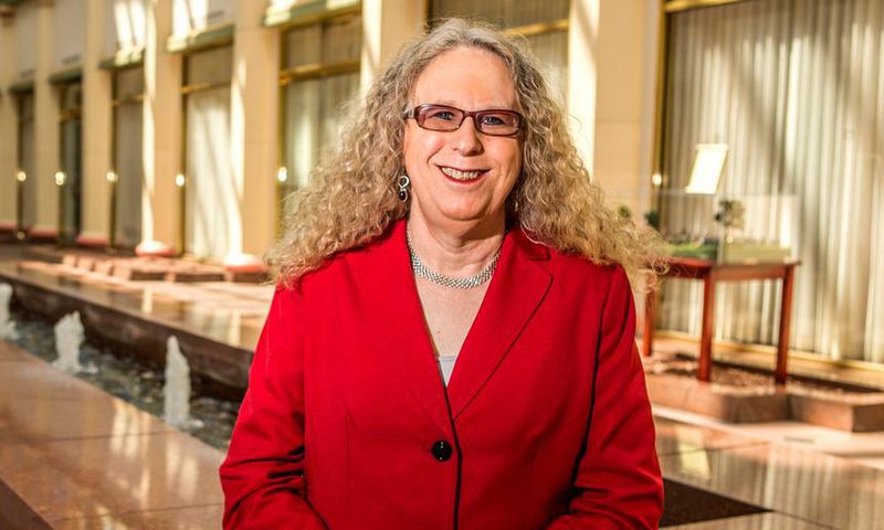 Biden on Tuesday tapped Dr. Rachel Levine, seen here in 2015, for a key 
health role in a historic pick of a transgender person.