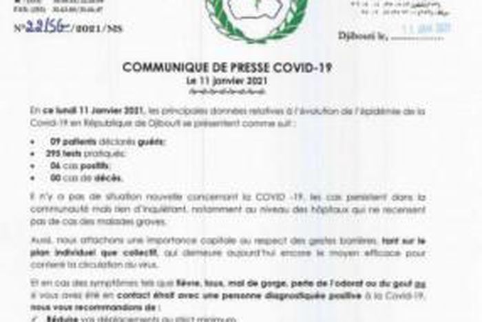 Ministere de la Santé de Djibouti