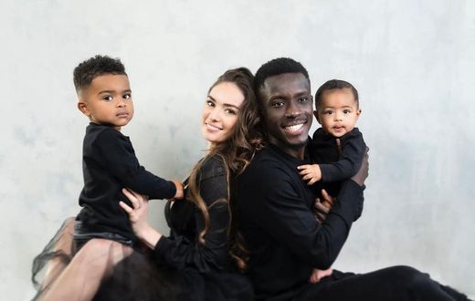Gana Gueye et son épouse Pauline