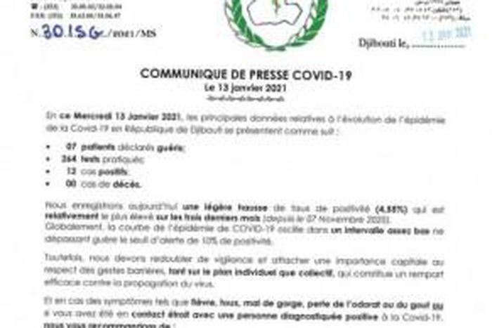 Ministere de la Santé de Djibouti