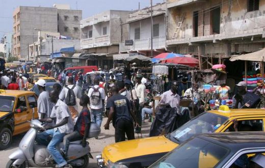 Marché de Colobane à Dakar