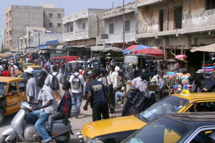 Marché de Colobane à Dakar