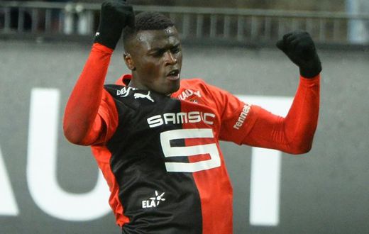 Mbaye Niang scored the winner for Rennes