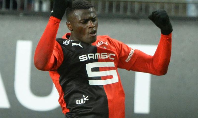 Mbaye Niang scored the winner for Rennes