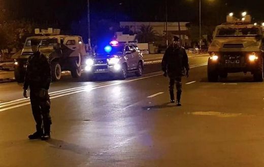 Mars 2020 - Les forces de l'ordre investissent les rues de Dakar pour faire respecter le couvre-feu