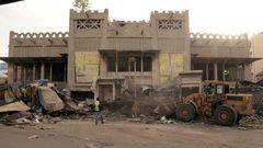 Sandaga, one of Dakar's main trading centres, drew people from around the West African region