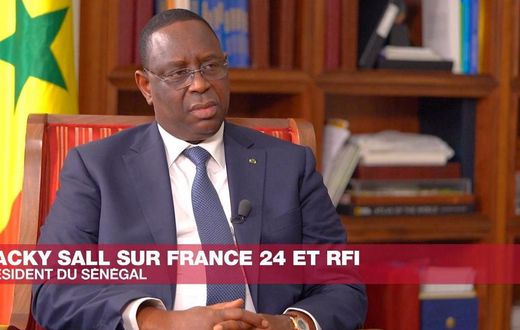 Macky Sall ITV RFI