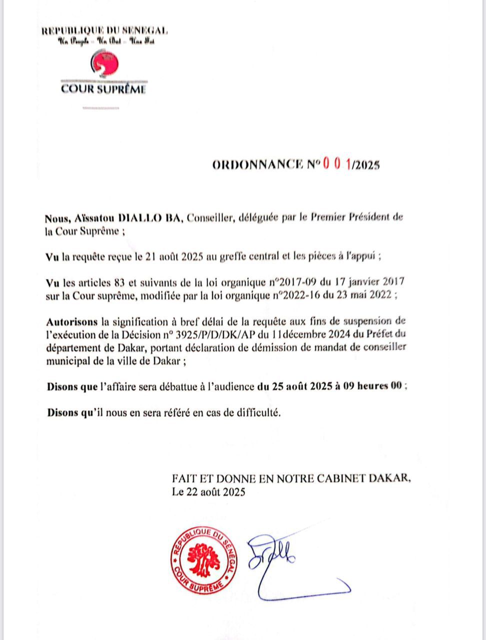 Mairie de Dakar : Barthélémy Dias obtient gain de cause, en attendant