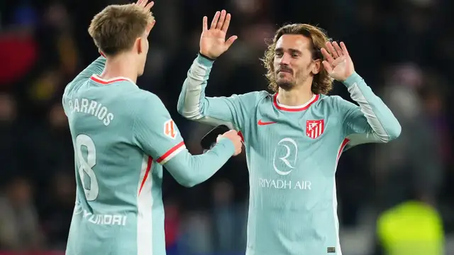 Atlético (1-2) crucifie le Barça et prend la tête de la Liga