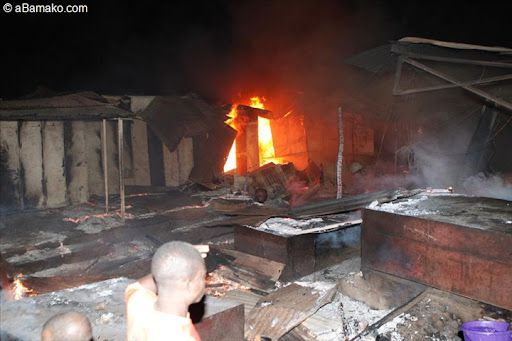Incendie au marché Arafat de Rufisque : 15 cantines consumées