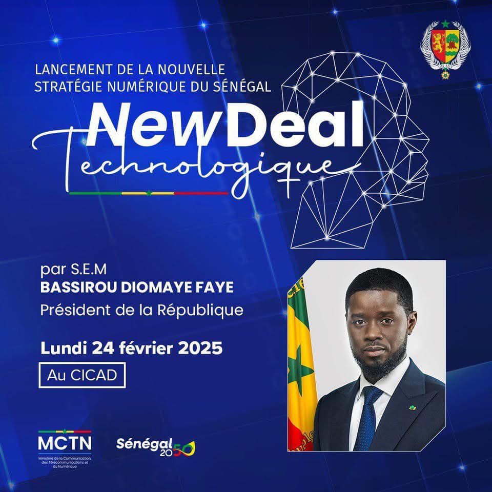 Les visages du "New Deal technologique", un projet à 1105 milliards de FCFA
