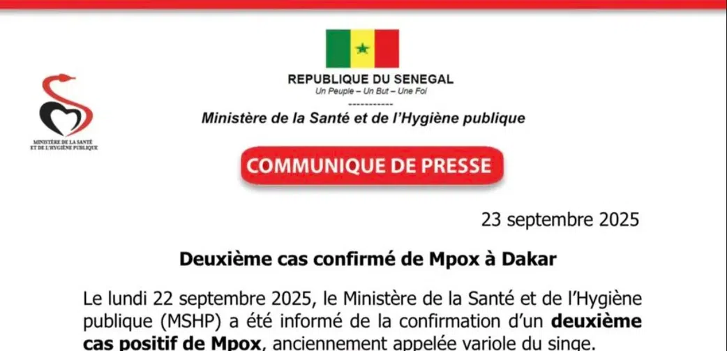 Le profil du malade sénégalais atteint de variole du singe