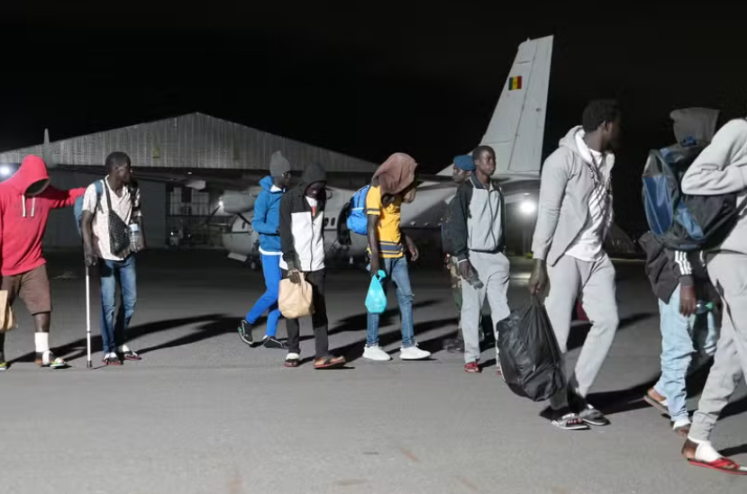 186 Sénégalais rapatriés de la Libye