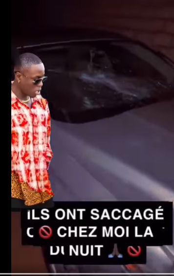 Le domicile du rappeur Ngaaka Blindé saccagé, sa voiture caillaissée