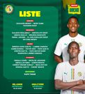 Matchs amicaux : la liste de Pape Thiaw sans Sadio Mané