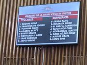 Les membres de la Haute Cour de Justice installés