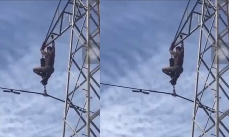 Man electrocuted