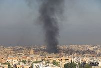 A plume of smoke rises above Beirut after the Israeli assassination of Hezbollah's leader Hasan Nasrallah in September, 2024.- Getty Images
