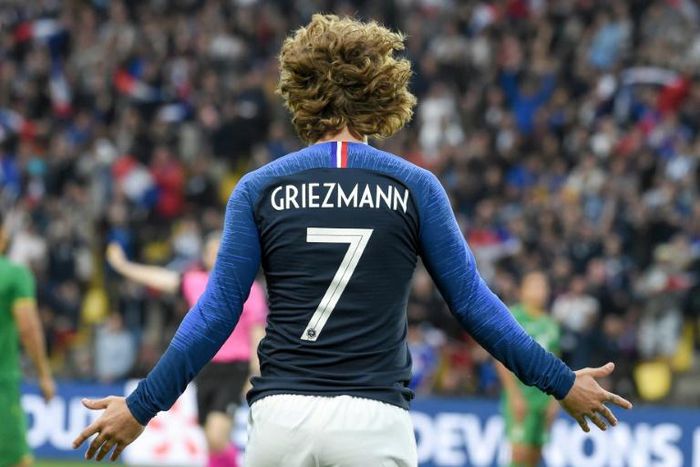 Antoine Griezmann has scored in each of France's opening two Euro 2020 qualifer wins