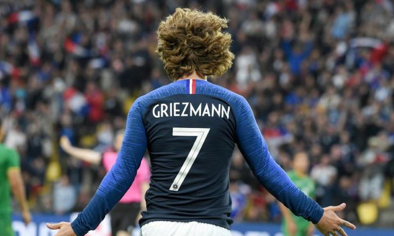 Antoine Griezmann has scored in each of France's opening two Euro 2020 qualifer wins