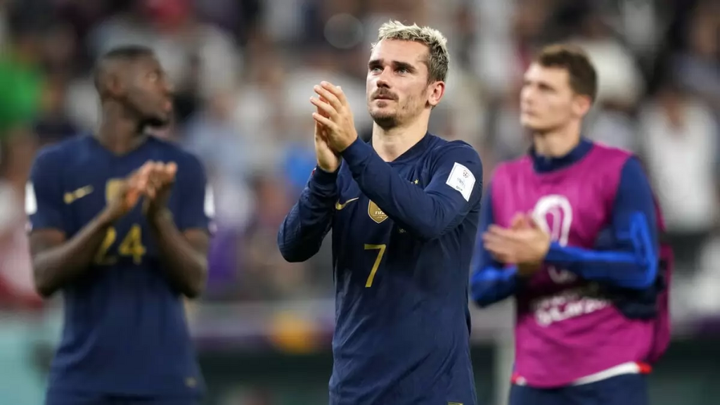Antoine Griezmann after France failed to defend their title against Argentina