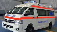 An ambulance