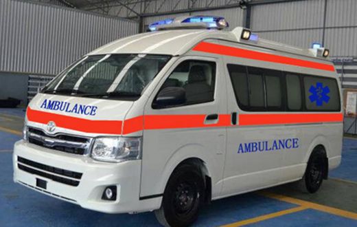 An ambulance