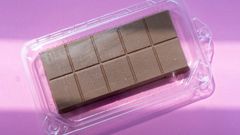 I also tried a version of the chocolate bar from the Nuts Factory. This was my second favorite.