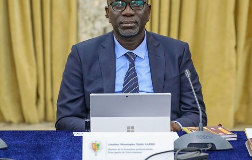 porte-parole du gouvernement , Mamadou Moustapha Ndieck Sarré