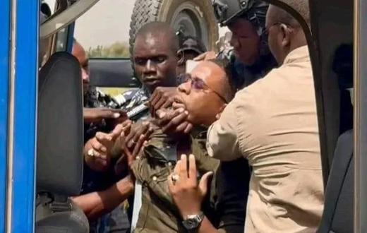 arrestation musclée de Bougane