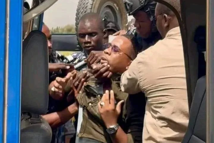 arrestation musclée de Bougane