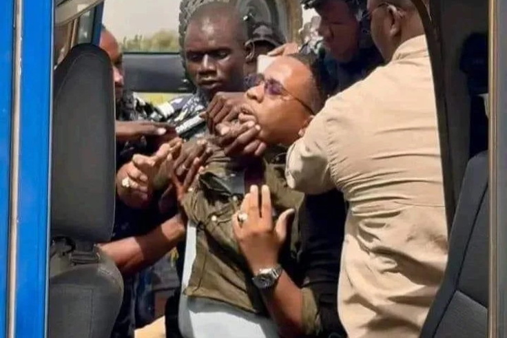 arrestation musclée de Bougane