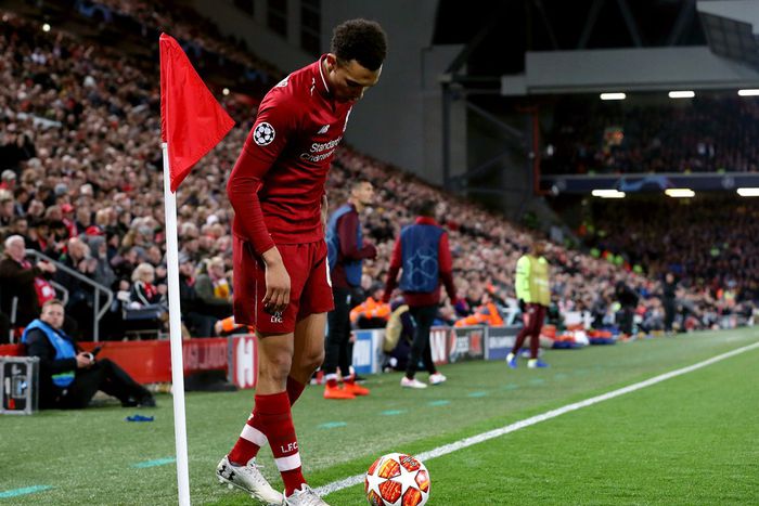 Liverpool's Trent Alexander-Arnold.Rich Linley/CameraSport via Getty Images