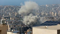 Israel has stepped up a campaign against Hezbollah in Lebanon with a series of air attacks in Beirut.AFP via Getty Images