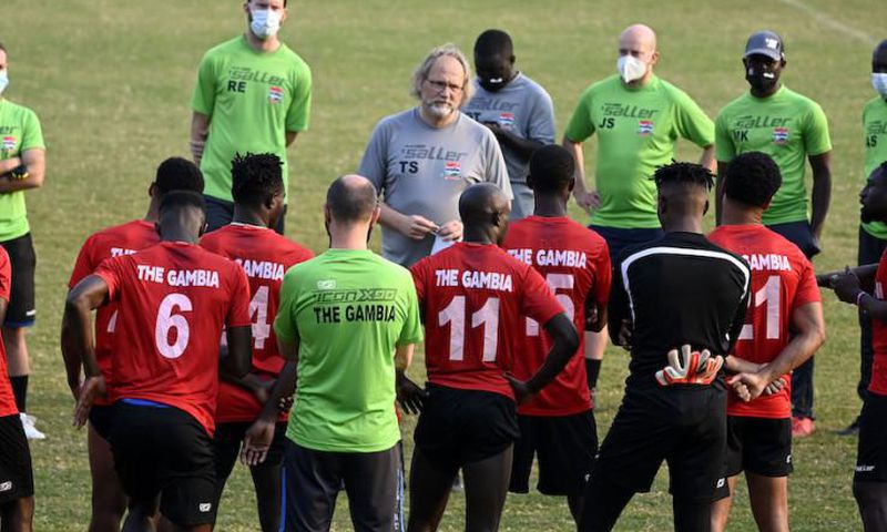La Team Gambie de football