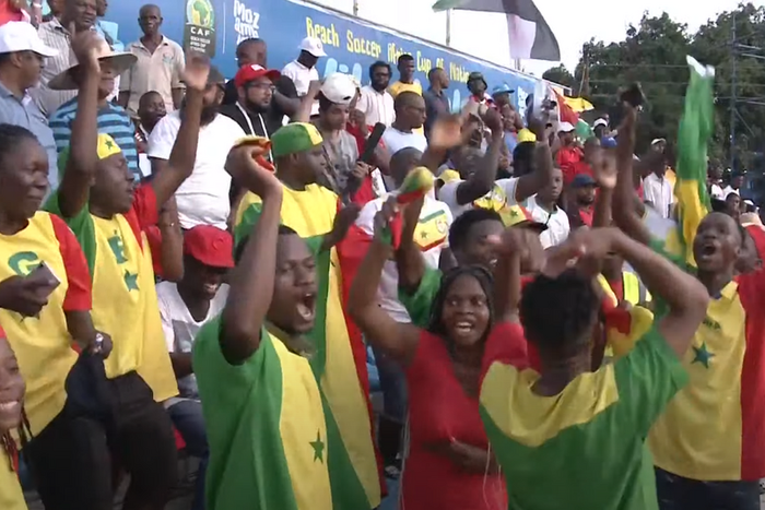 Le Sénégal a battu le Mozambique 3-2 en demi-finale de la CAN de Beach Soccer, le 26 octobre 2022