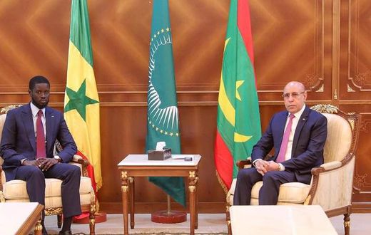 Présidents Diomaye et El Ghazouani