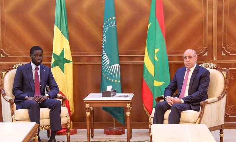 Présidents Diomaye et El Ghazouani