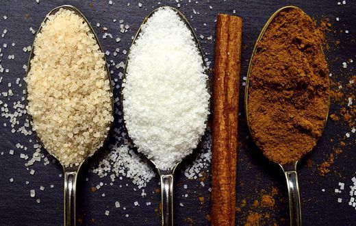 Sucre roux et sucre blanc