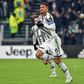 Danilo Luiz Da Silva of Juventus FC celebrates after scoring the goal of 3-3 during the Serie A football match between Juventus FC and Atalanta
