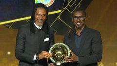 Rigobert Song et Aliou Cissé
